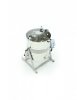 4-frame diagonal honey extractor, universal basket, FI 600, electric 230V, electric lowering of the drum, (adapted for the disab